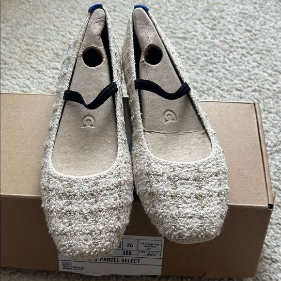 EUC. Rothy's Pearl Bouclé Flats - Picture 7 of 10